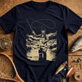 Cowboy Fly Fishing Angler T-Shirt US product image 1