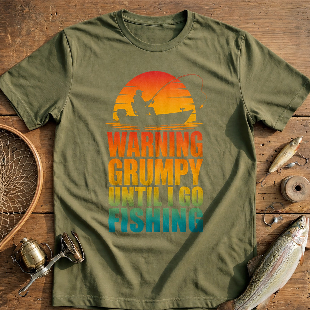 07g Warning Fishing T-Shirt product image 4