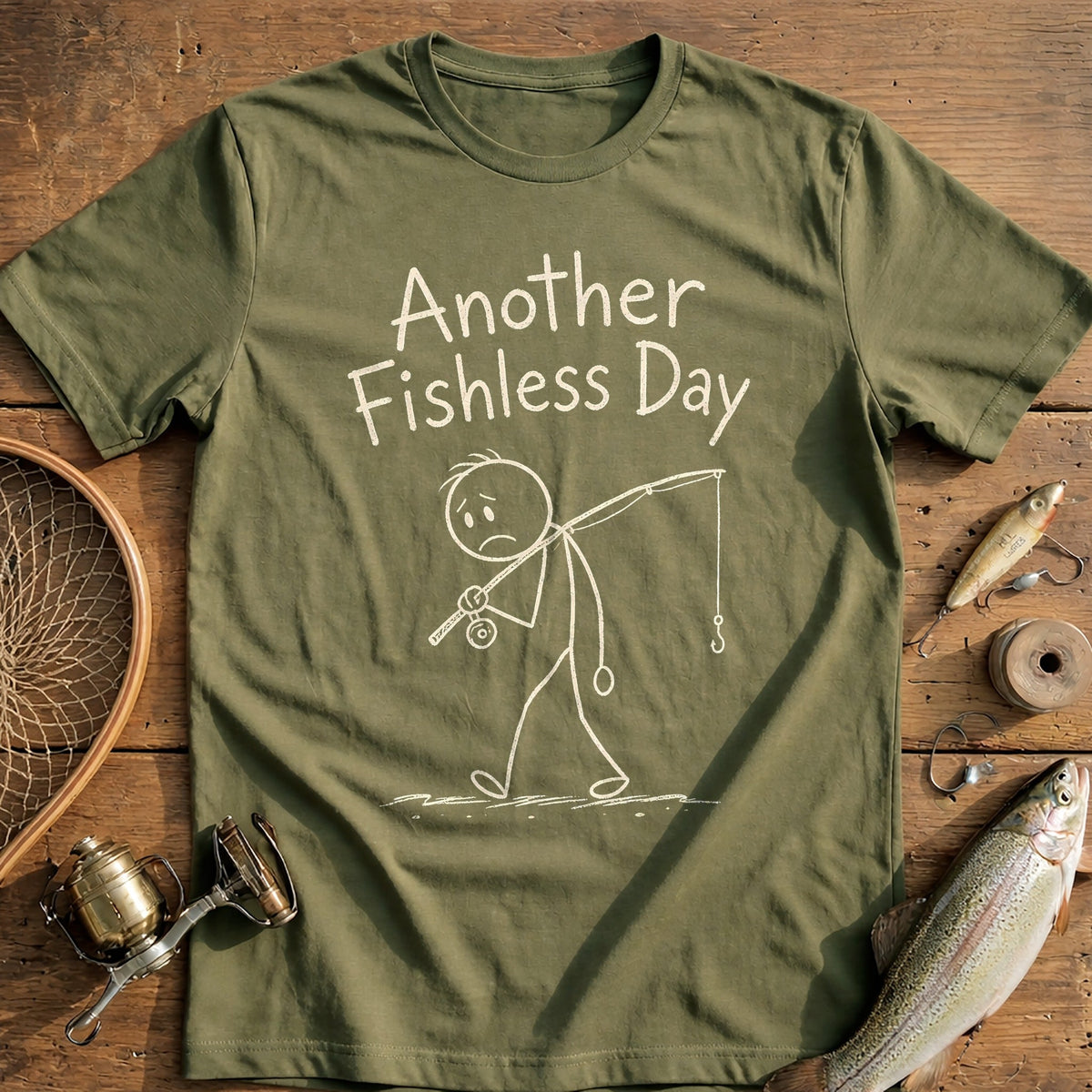 Another Fishless Day Fishing T-Shirt US product image 1