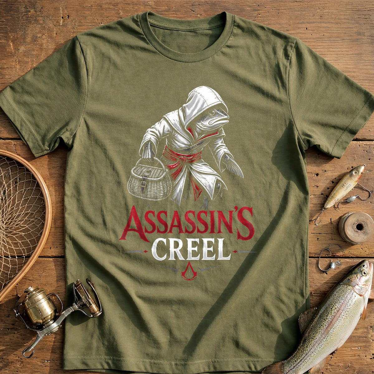 Assassins Creel Fishing T-Shirt product image 2
