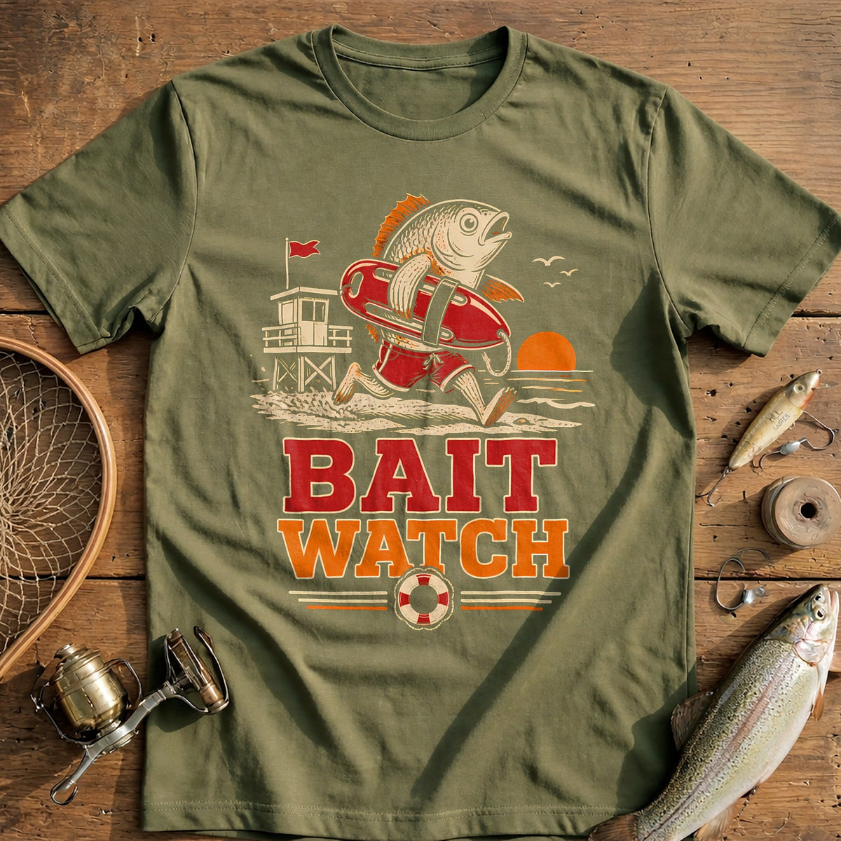 Bait Watch Fishing T-Shirt product image 4