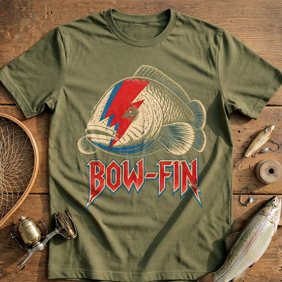 Bow Fin Fishing T-Shirt product image 4