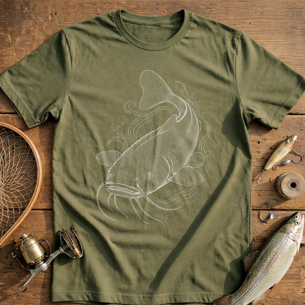 Catfish Fishing T-Shirt product image 4