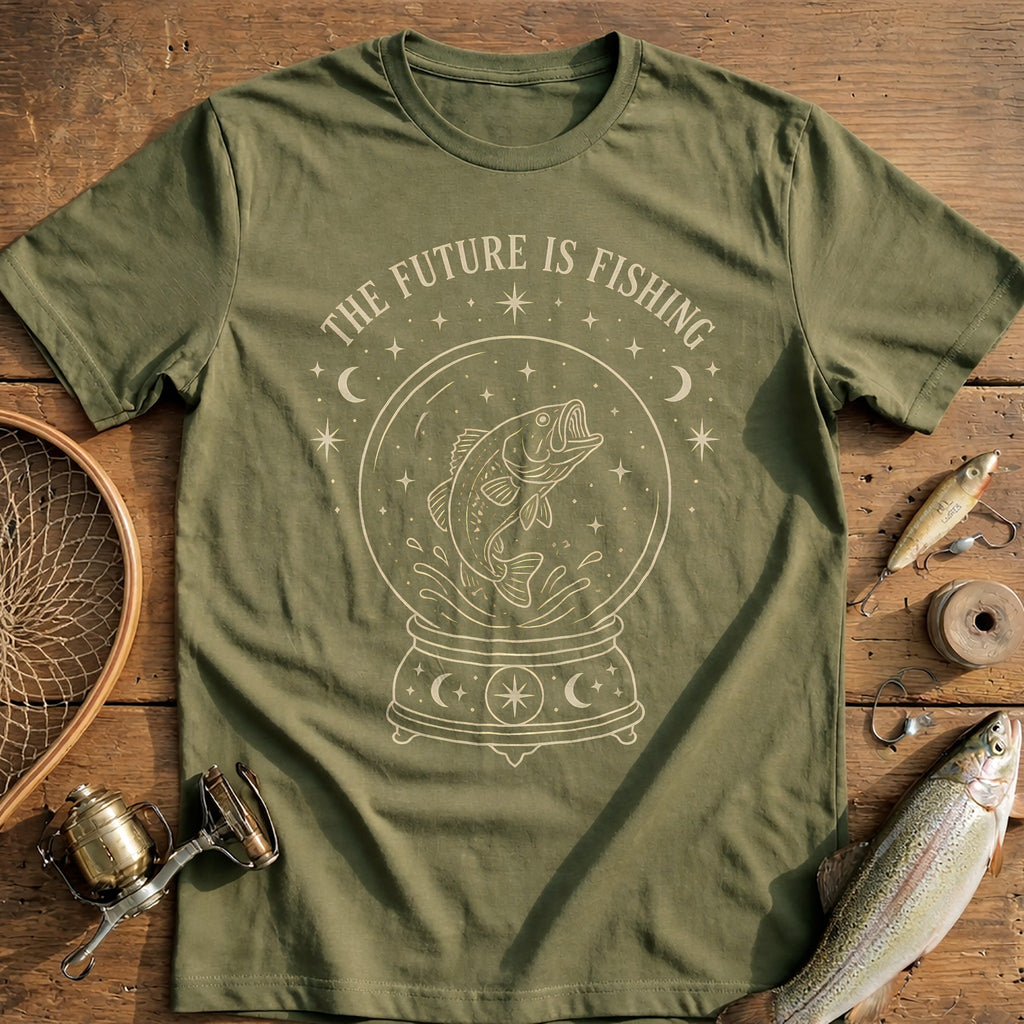 Crystal Ball Fishing T-Shirt product image 4