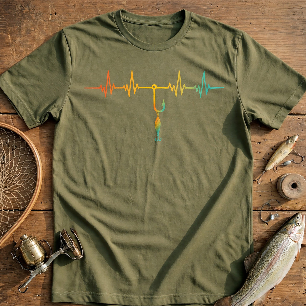 Hook Lure Fishing T-Shirt product image 4