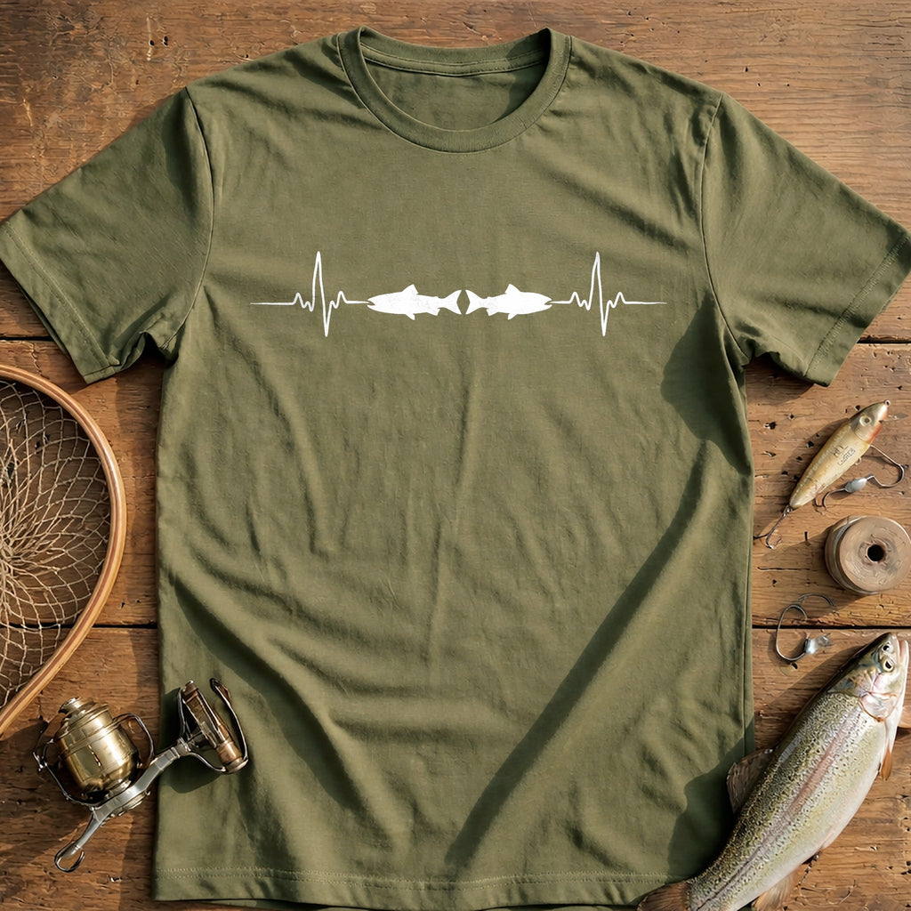 Two Fish Fishing T-Shirt product image 4