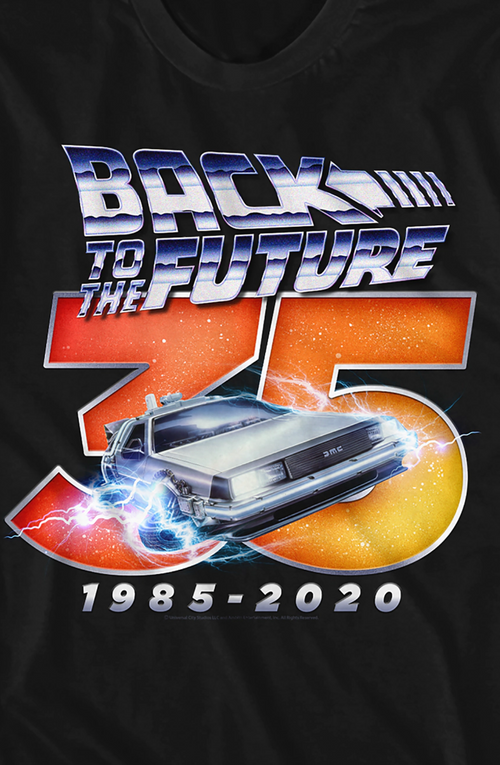 1985-2020 35th Anniversary Back To The Future T-Shirt product image 2