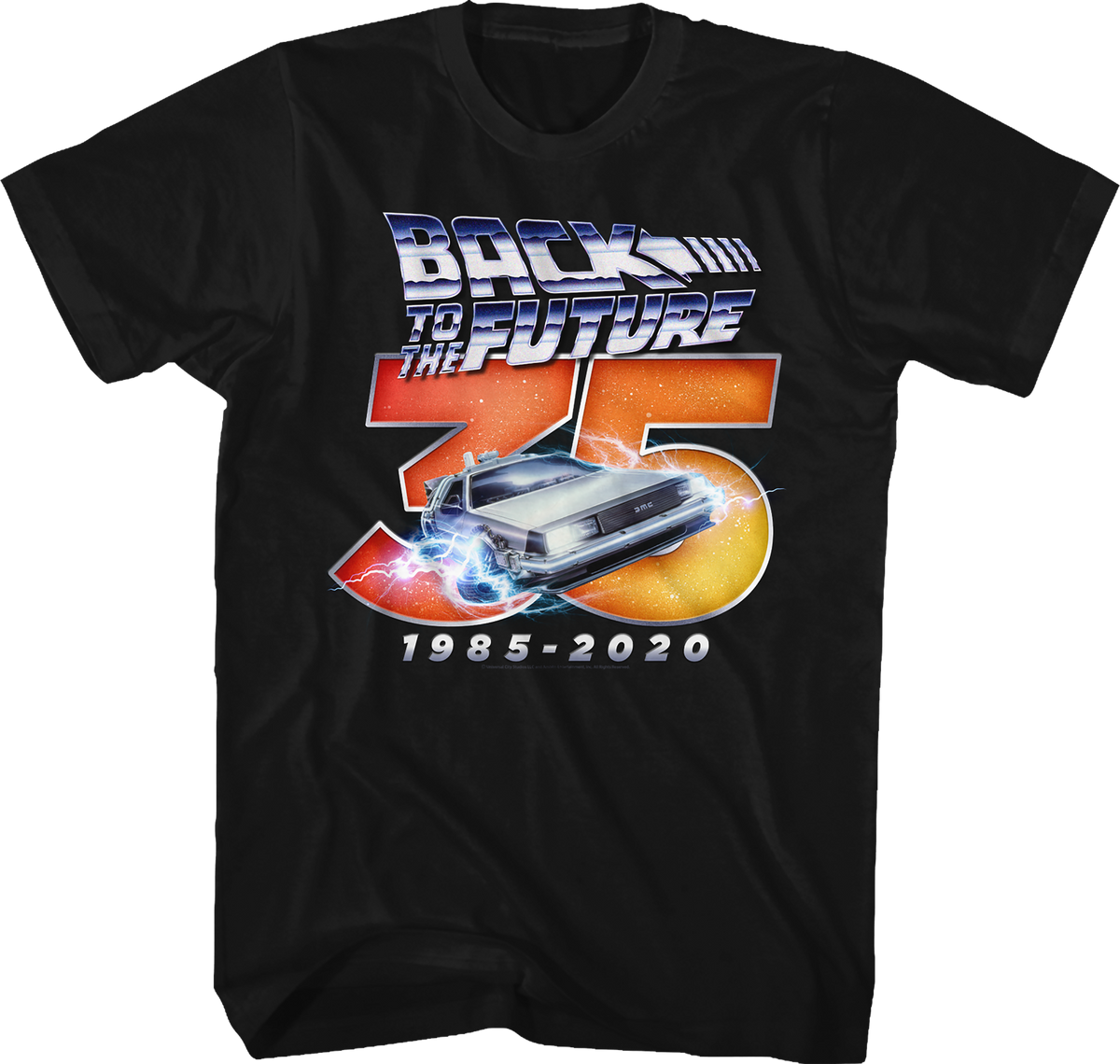 1985-2020 35th Anniversary Back To The Future T-Shirt product image 1