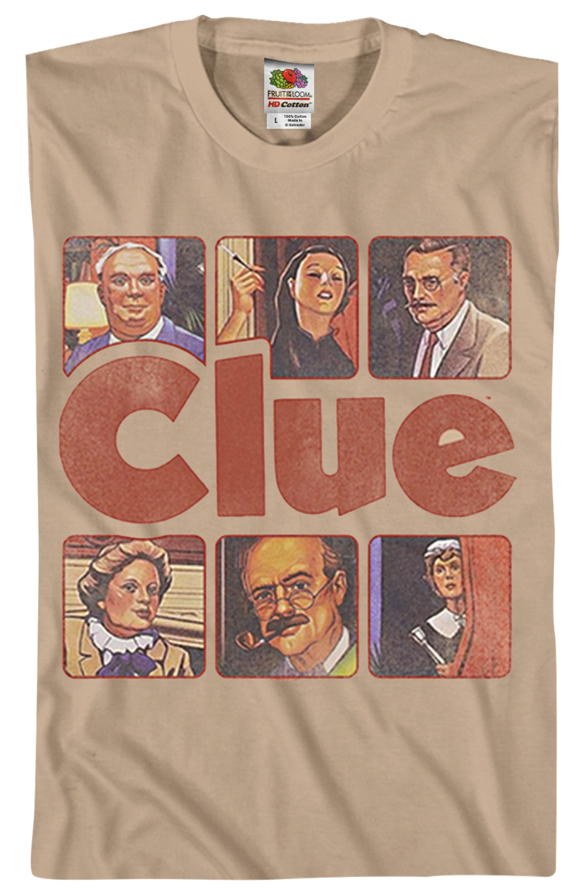1986 Box Art Clue T-Shirt product image 2