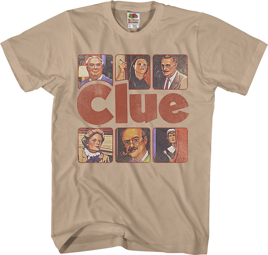 1986 Box Art Clue T-Shirt product image 1