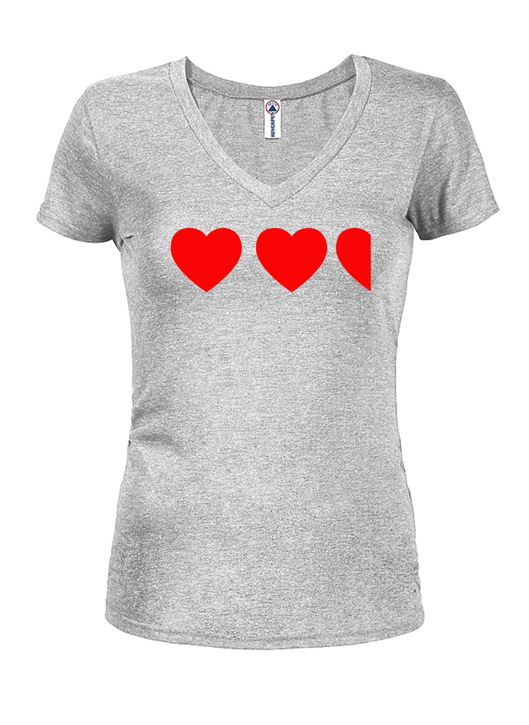 2 and 1/2 Lives Juniors V Neck T-Shirt product image 3