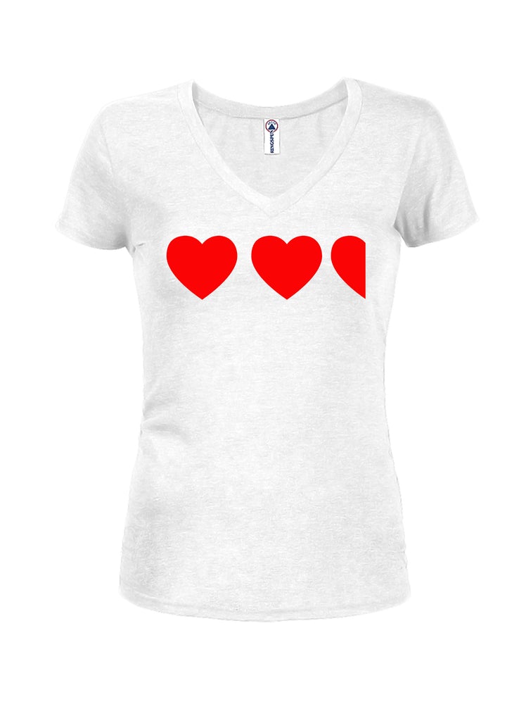 2 and 1/2 Lives Juniors V Neck T-Shirt product image 2