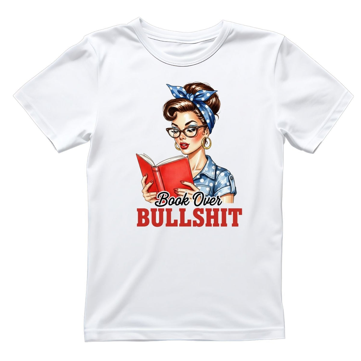 BOOKS OVER BULLSH*T T-SHIRT product image 3
