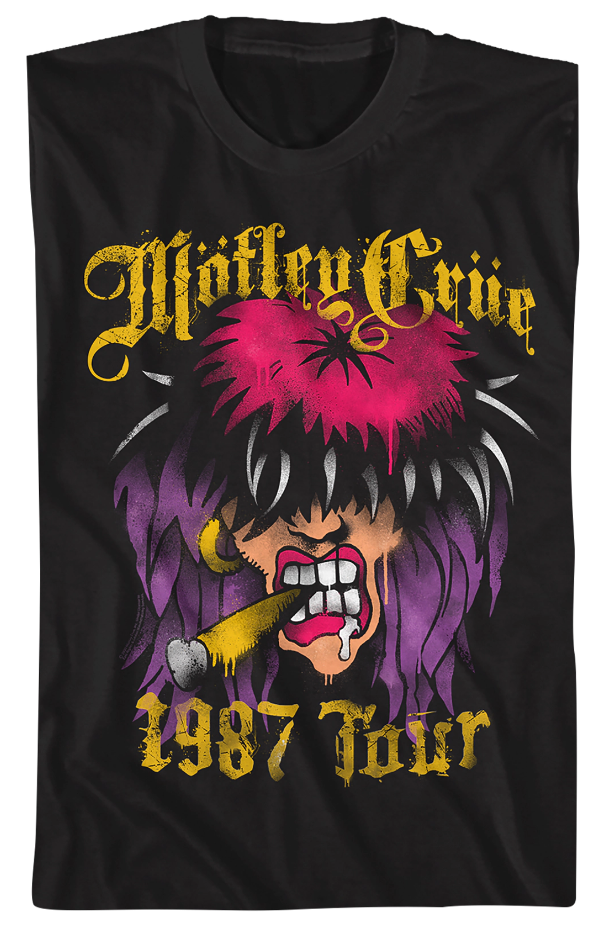'87 Tour Motley Crue T-Shirt product image 2