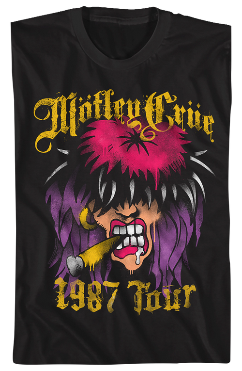 '87 Tour Motley Crue T-Shirt product image 2