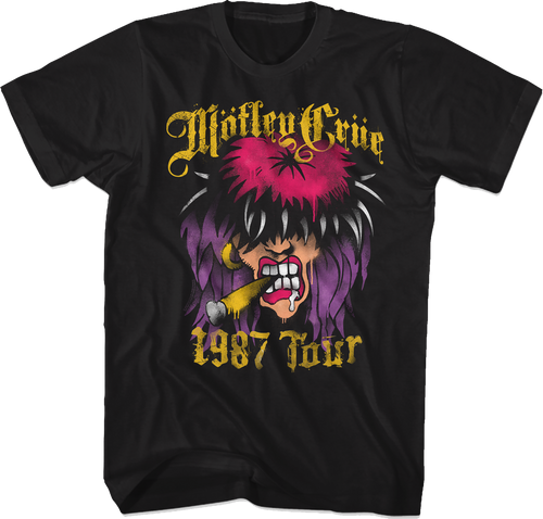'87 Tour Motley Crue T-Shirt product image 1