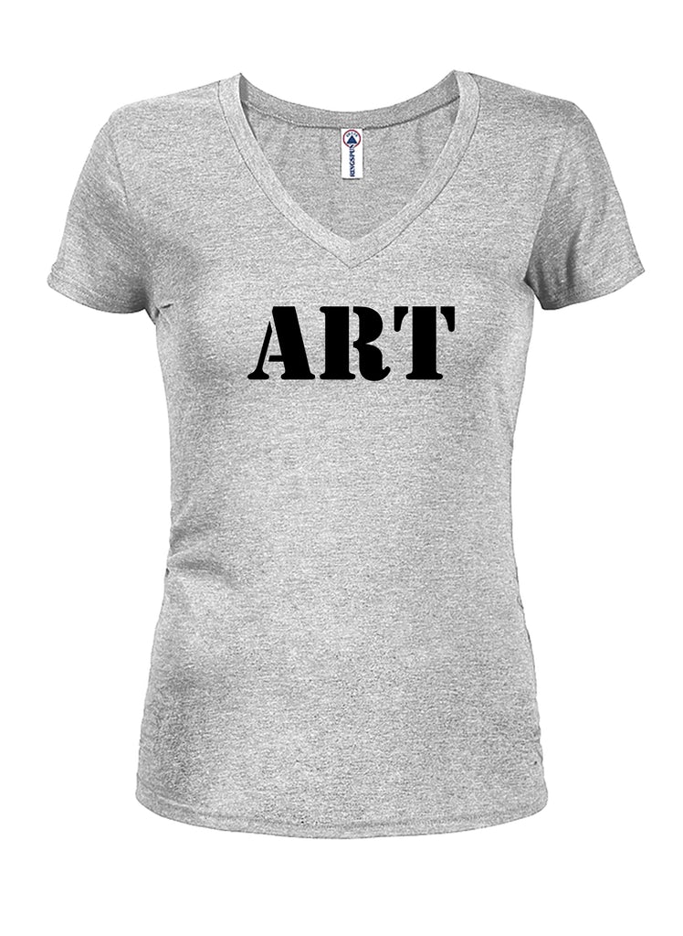 ART Juniors V Neck T-Shirt product image 3