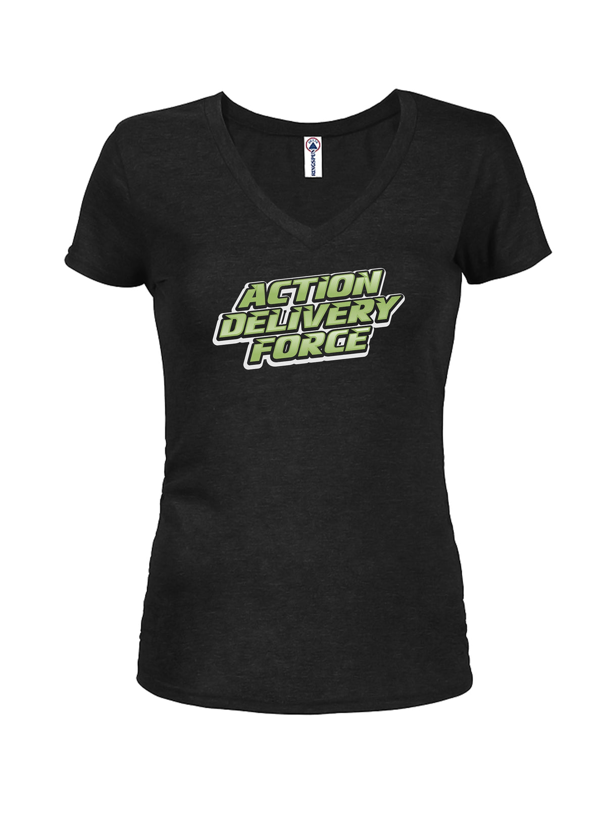 Action Delivery Force Juniors V Neck T-Shirt product image 1