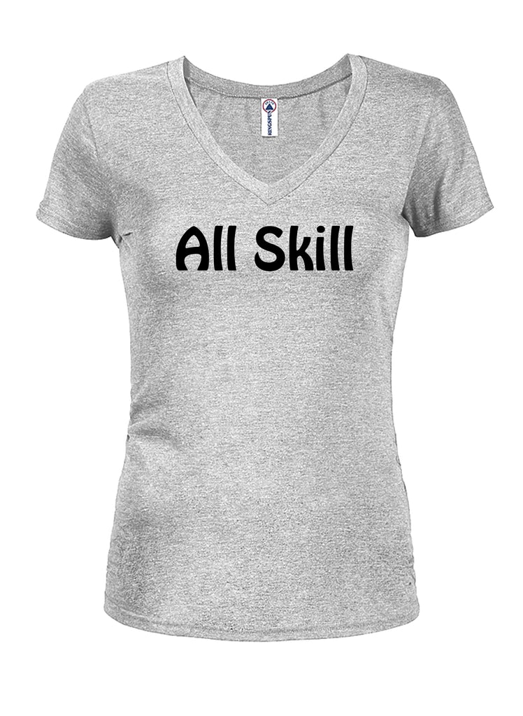All Skill Juniors V Neck T-Shirt product image 3