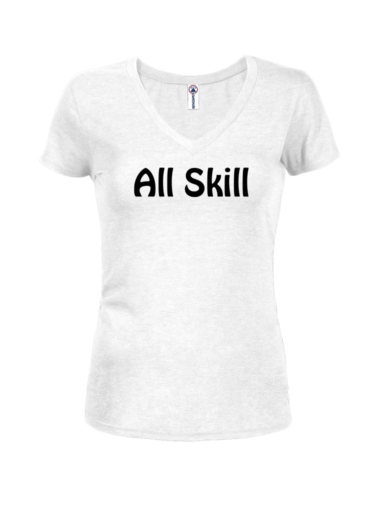 All Skill Juniors V Neck T-Shirt product image 2
