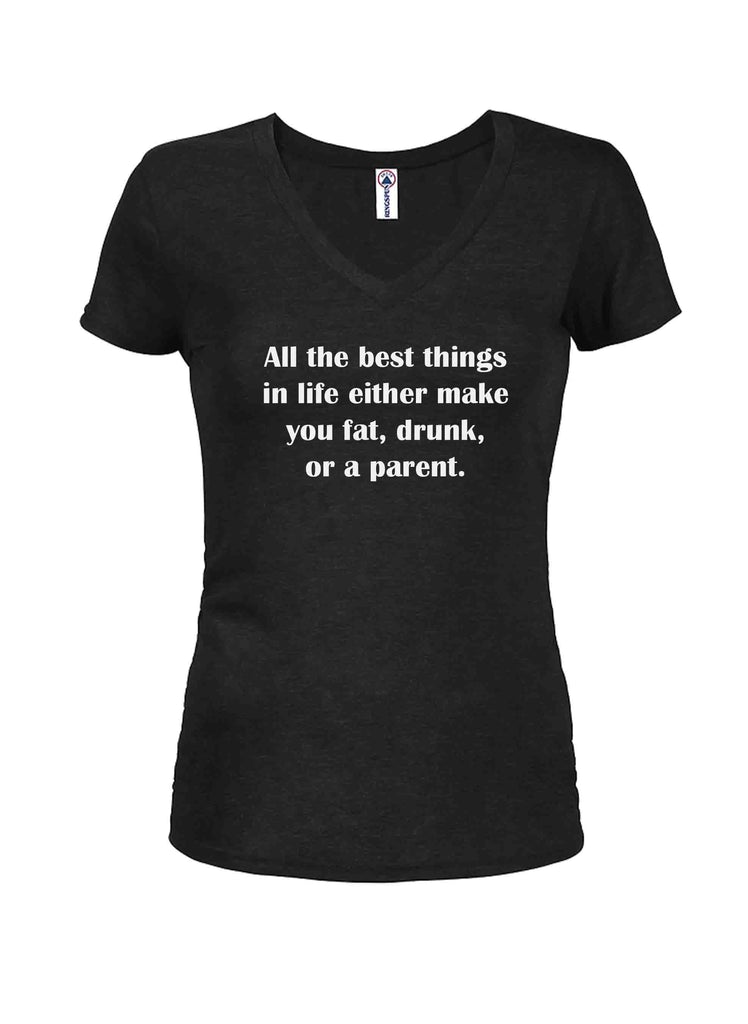 All the best things in life Juniors V Neck T-Shirt product image 1