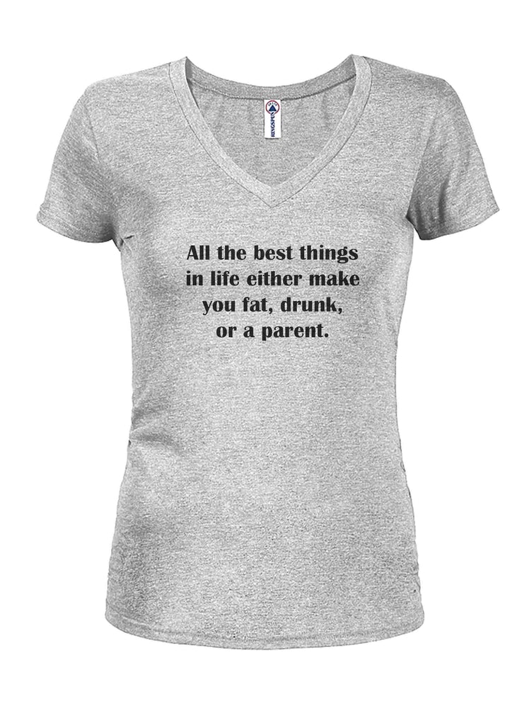 All the best things in life Juniors V Neck T-Shirt product image 3