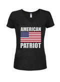 American Patriot Juniors V Neck T-Shirt product image 1