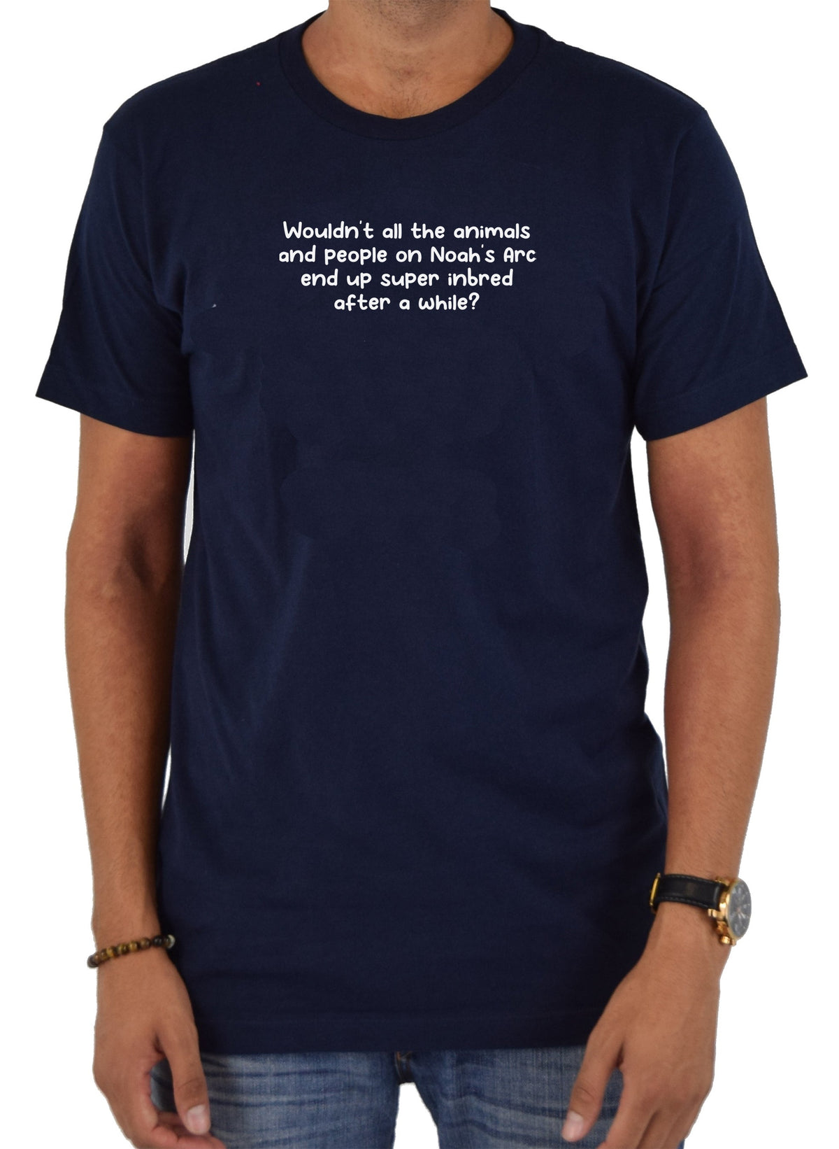 Animals and people on Noah's Arc end up inbred T-Shirt product image 3