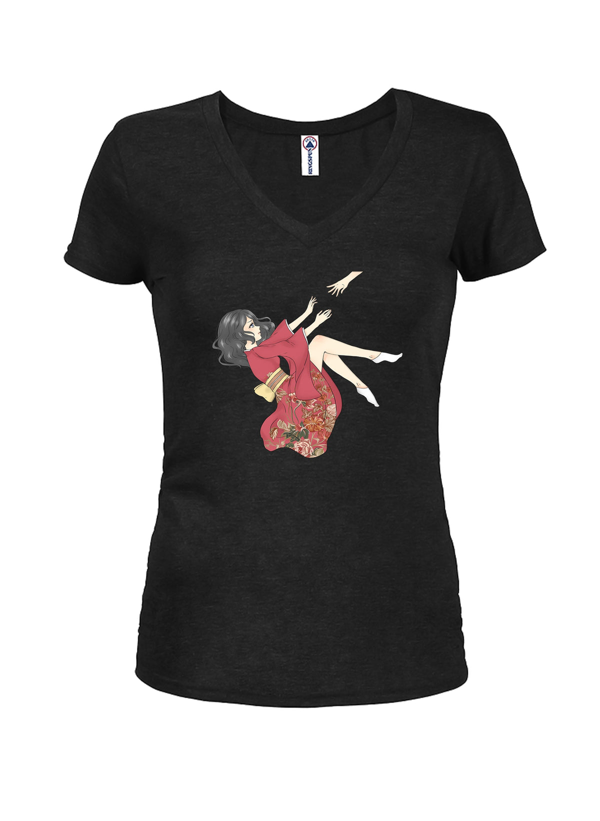 Anime - Falling Juniors V Neck T-Shirt product image 1
