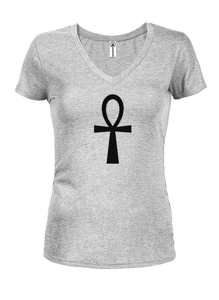 Ankh Symbol Juniors V Neck T-Shirt product image 3