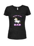 BAD Juniors V Neck T-Shirt product image 1
