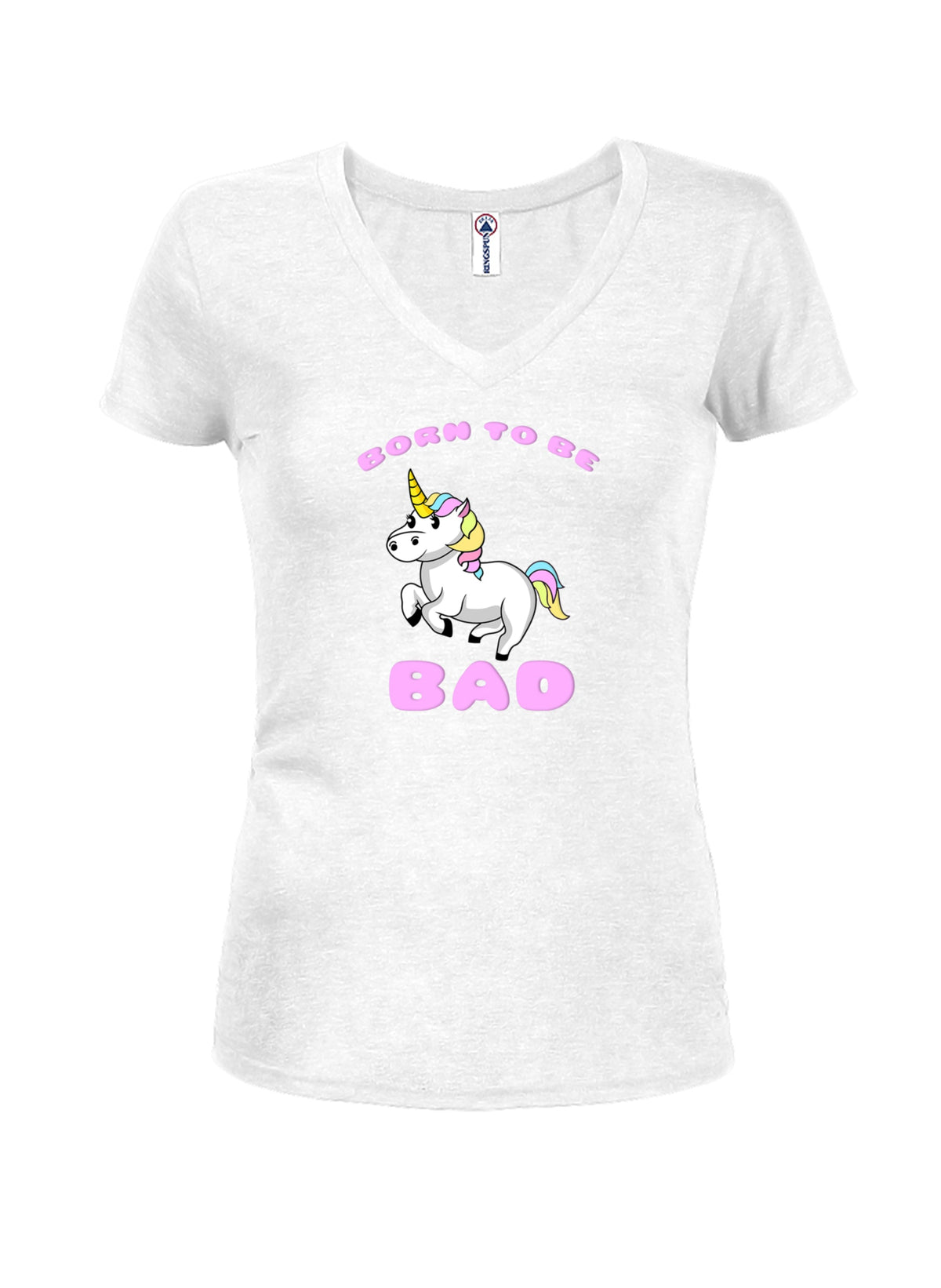 BAD Juniors V Neck T-Shirt product image 2