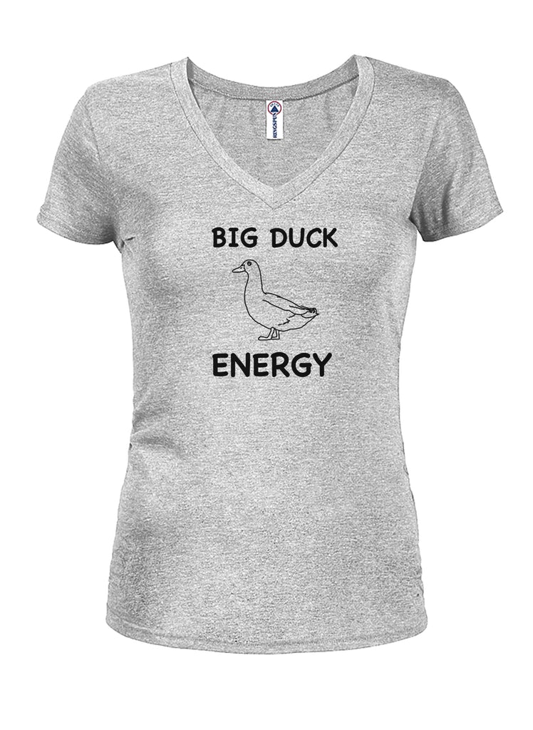 BIG DUCK ENERGY Juniors V Neck T-Shirt product image 3