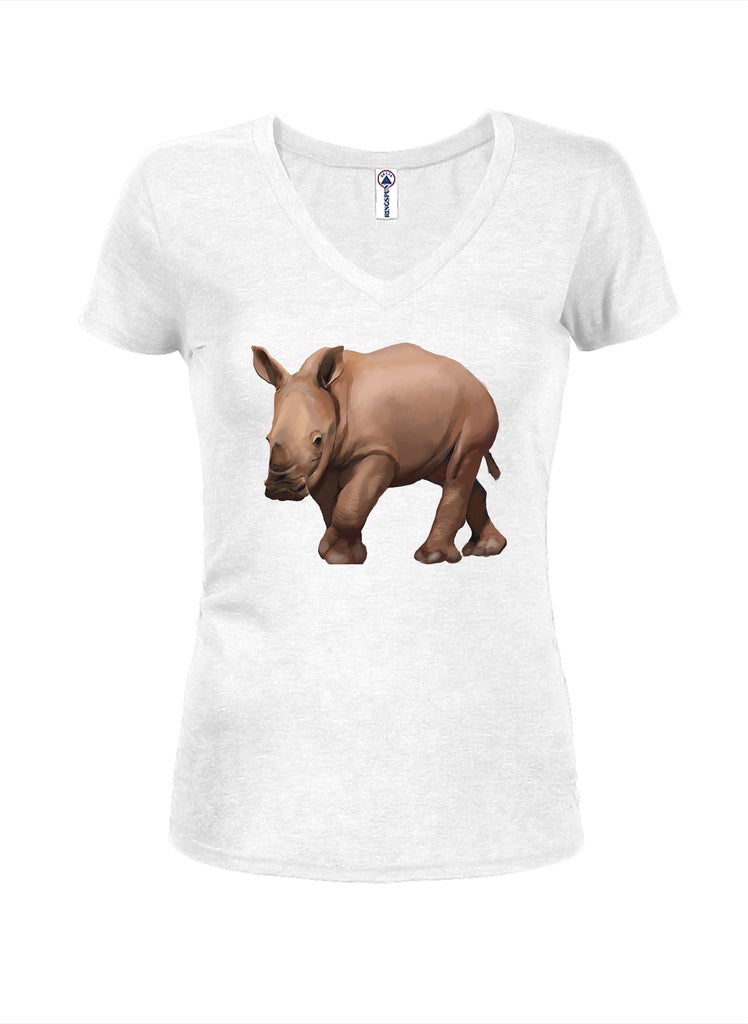Baby Rhino Juniors V Neck T-Shirt product image 2