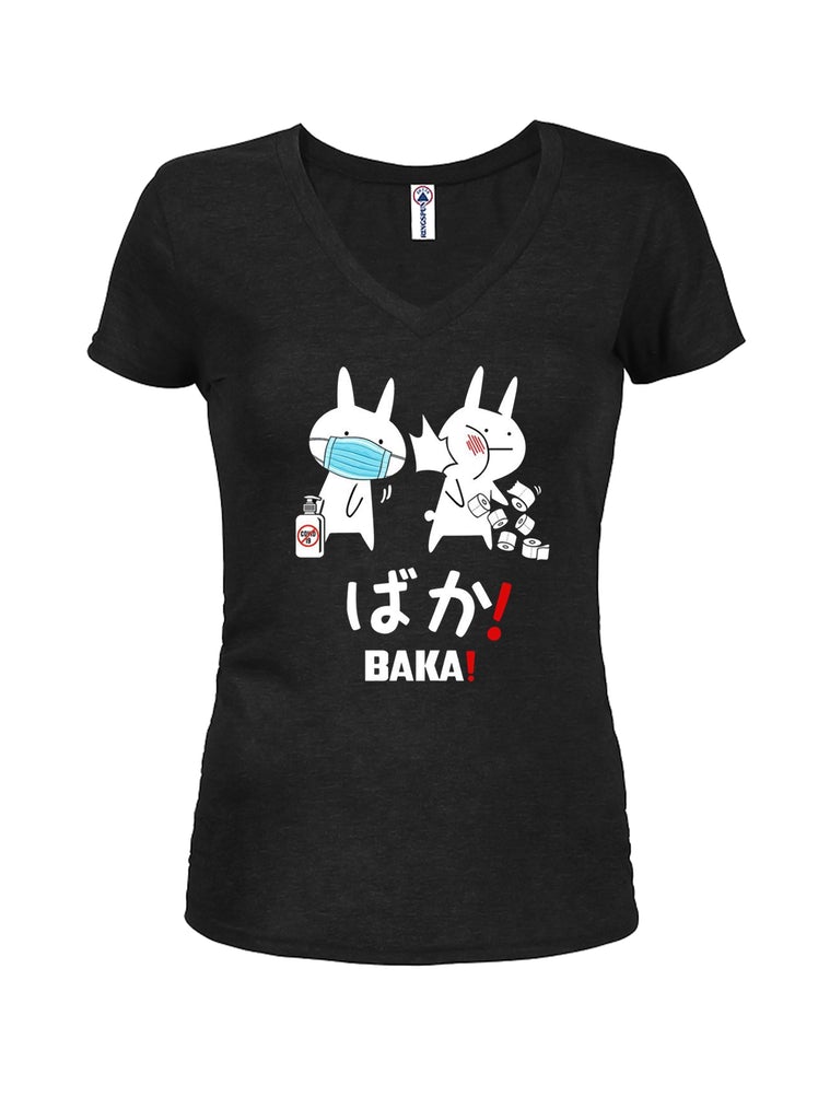 BAKA! Juniors V Neck T-Shirt product image 1