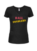 Ball Fondlers Juniors V Neck T-Shirt product image 1