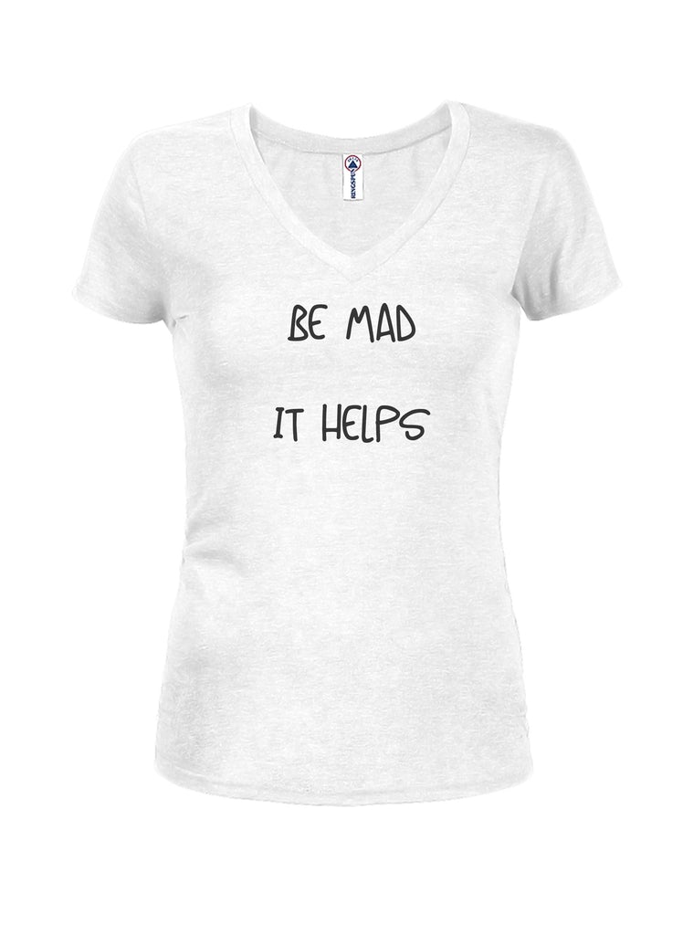 Be Mad It helps Juniors V Neck T-Shirt product image 2
