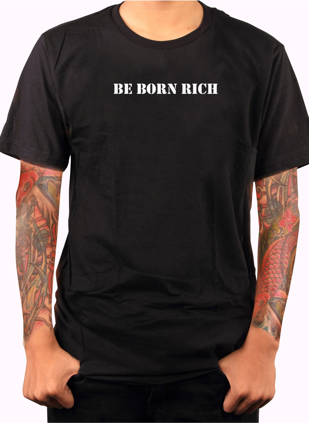 Be born rich T-Shirt product image 2