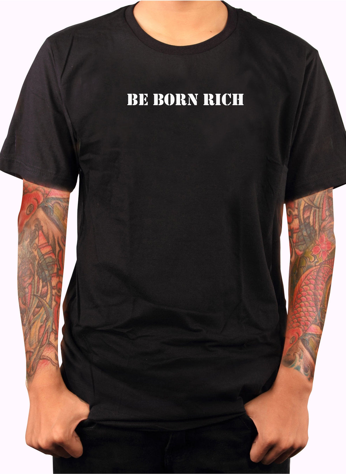 Be born rich T-Shirt product image 2