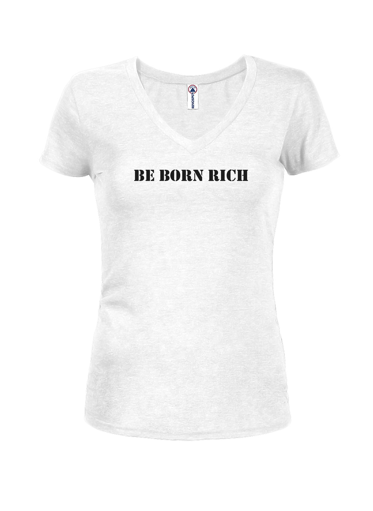 Be born rich Juniors V Neck T-Shirt product image 2