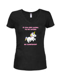 Be confident Juniors V Neck T-Shirt product image 1