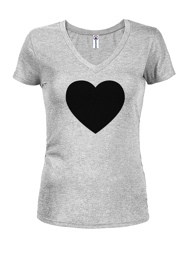 Black Heart Juniors V Neck T-Shirt product image 3