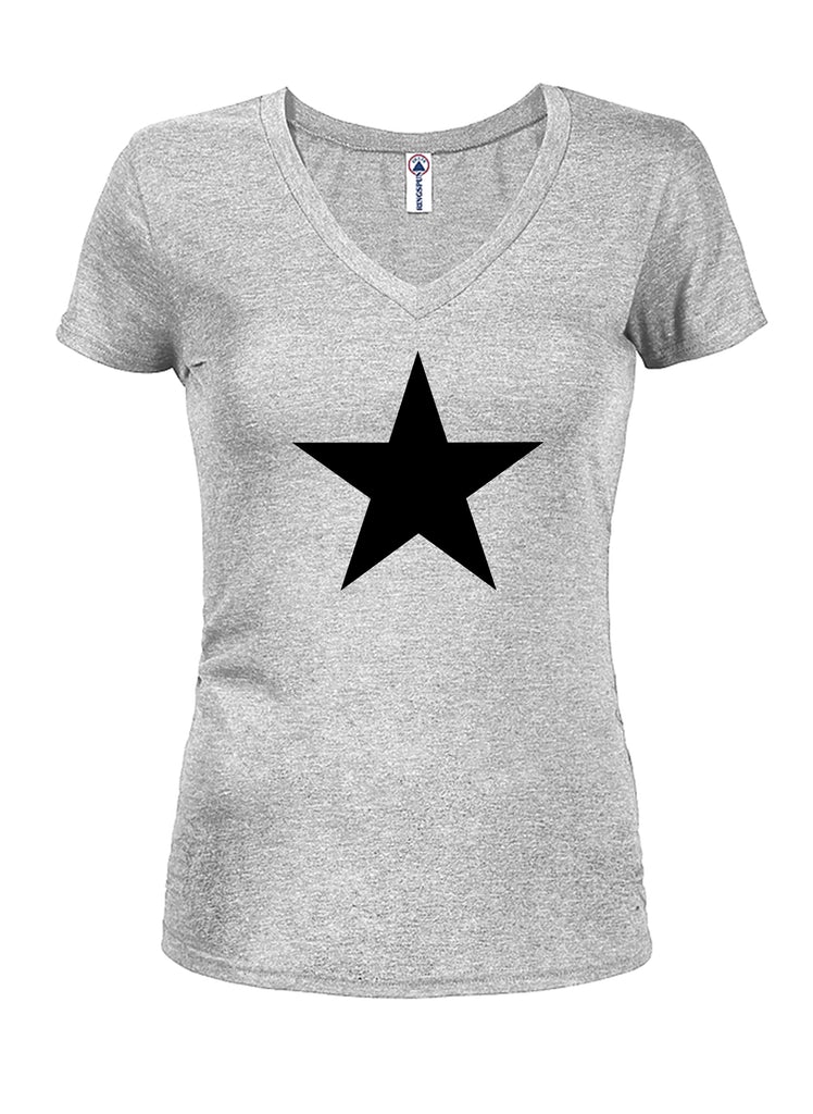 Black Star Juniors V Neck T-Shirt product image 3