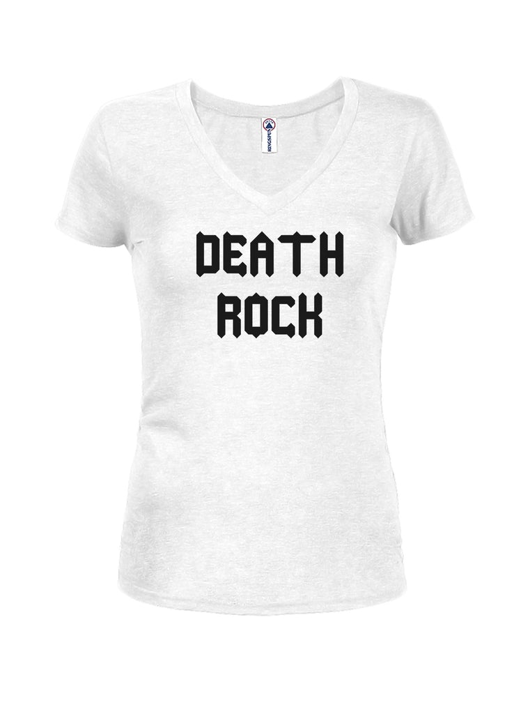 DEATH ROCK Juniors V Neck T-Shirt product image 2