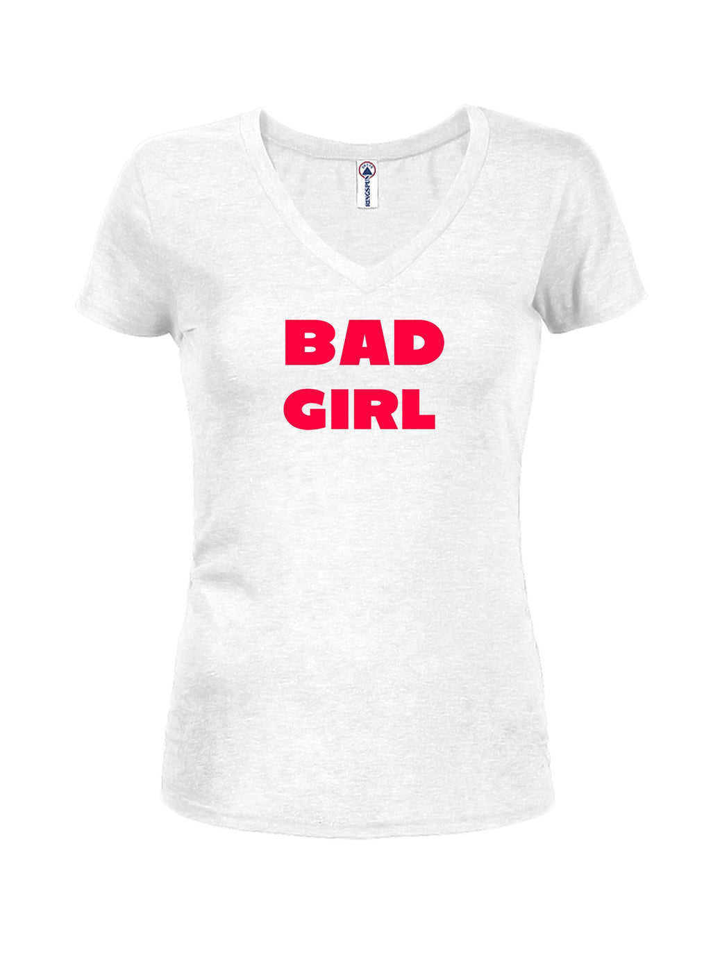 Bad Girl Juniors V Neck T-Shirt product image 2