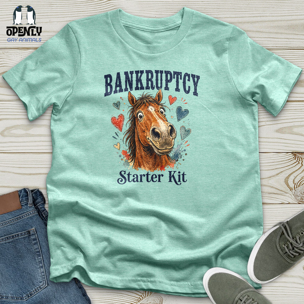 Bankruptcy Starter Kit Unisex T-Shirt product image 2