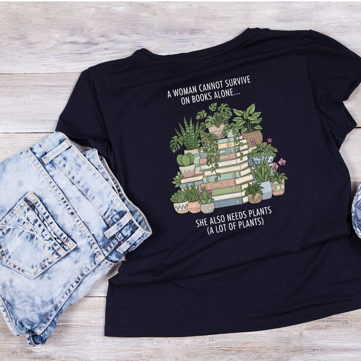 A Woman Cannot Survive On Books Alone… She Also Needs product image 1