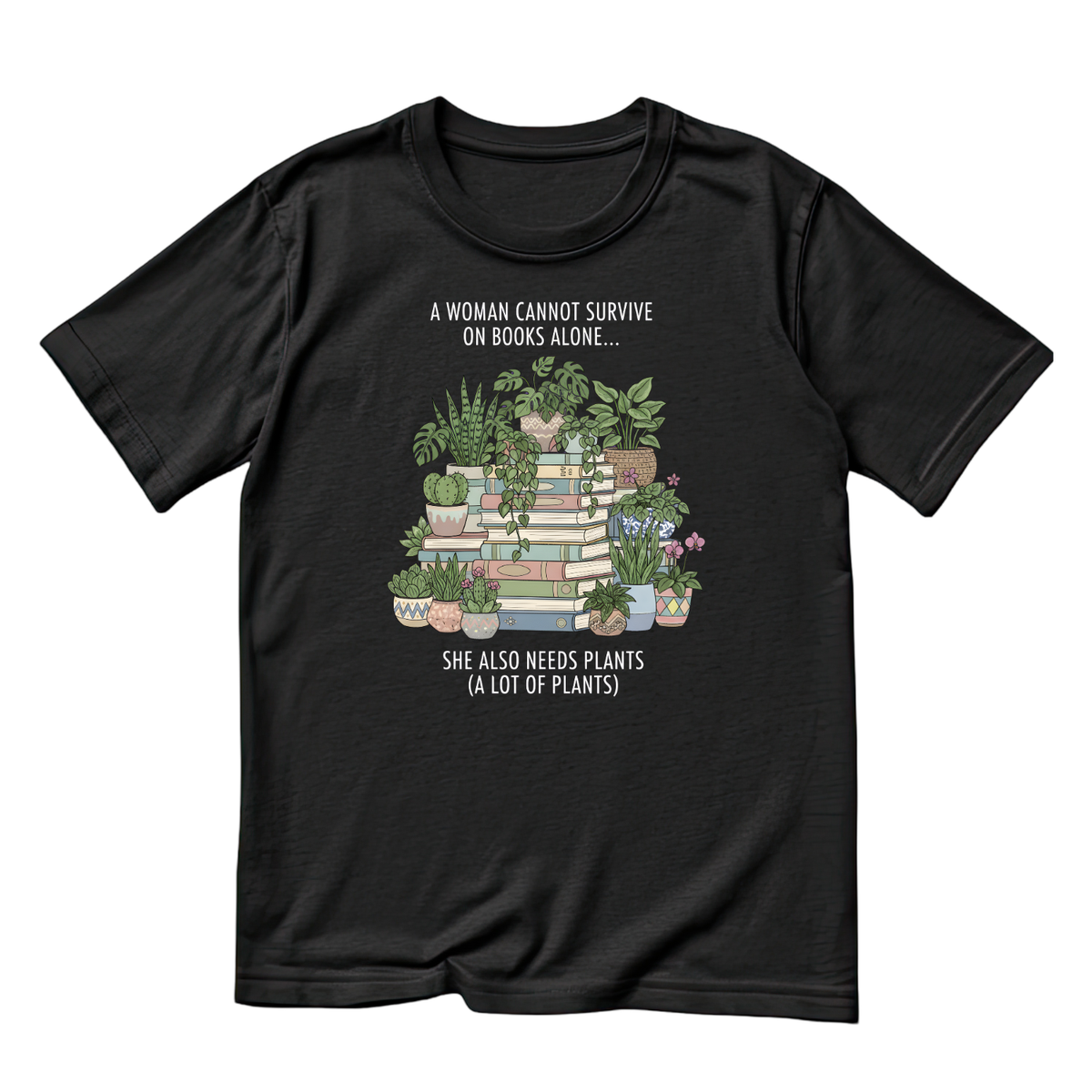 A Woman Cannot Survive On Books Alone… She Also Needs product image 3