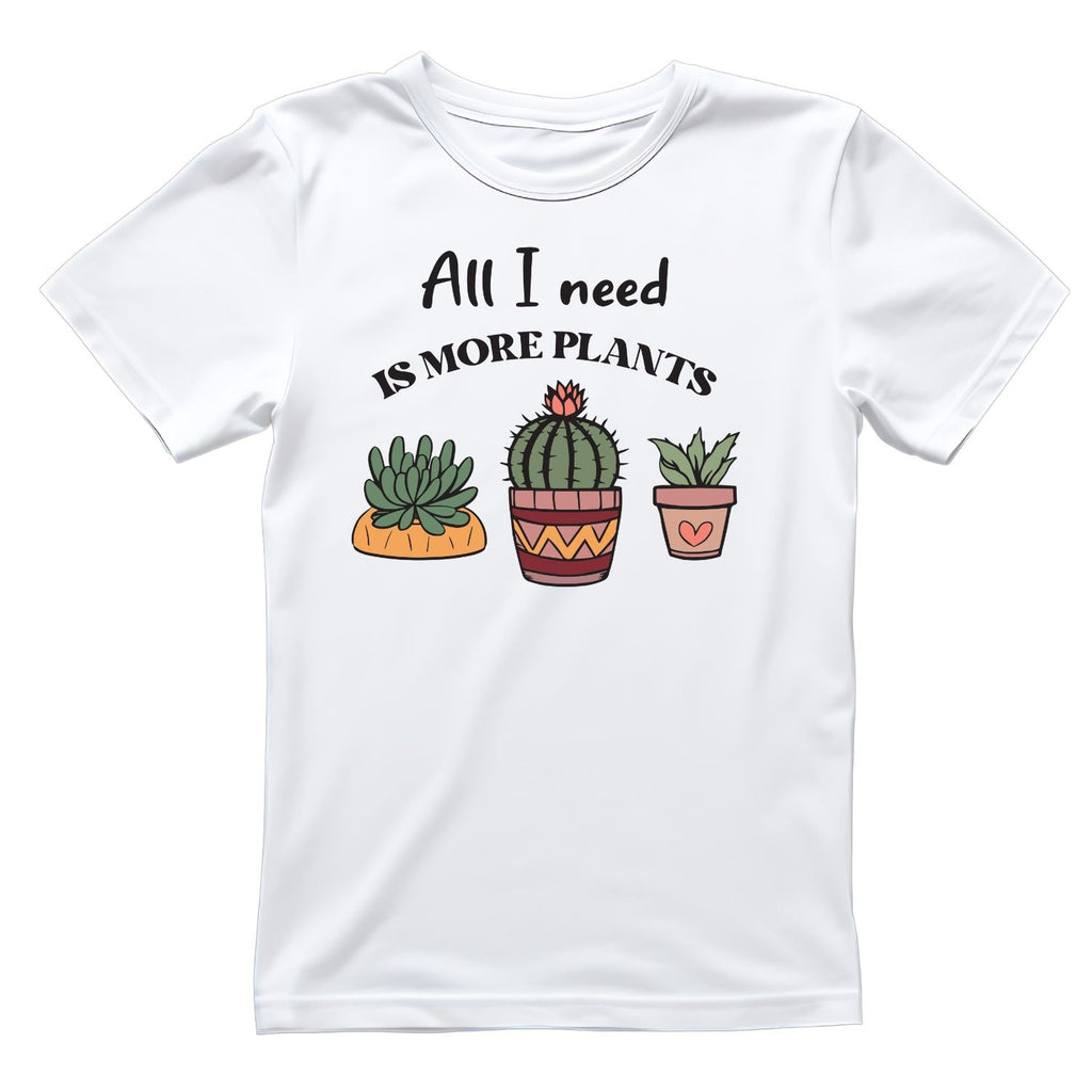 All I Need Is More Plants T-Shirt | Gardening Graphic Tee product image 3