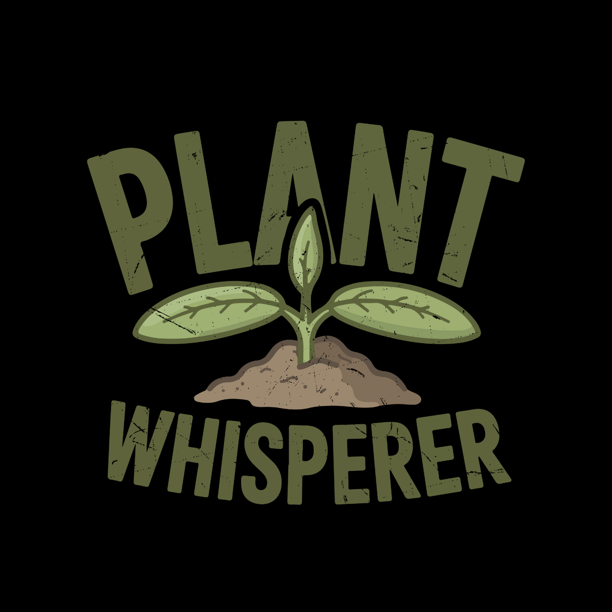 Plant Whisperer T-Shirt | Gardening Graphic Tee | Printed product image 5